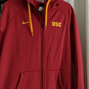 usc zipper hoodie